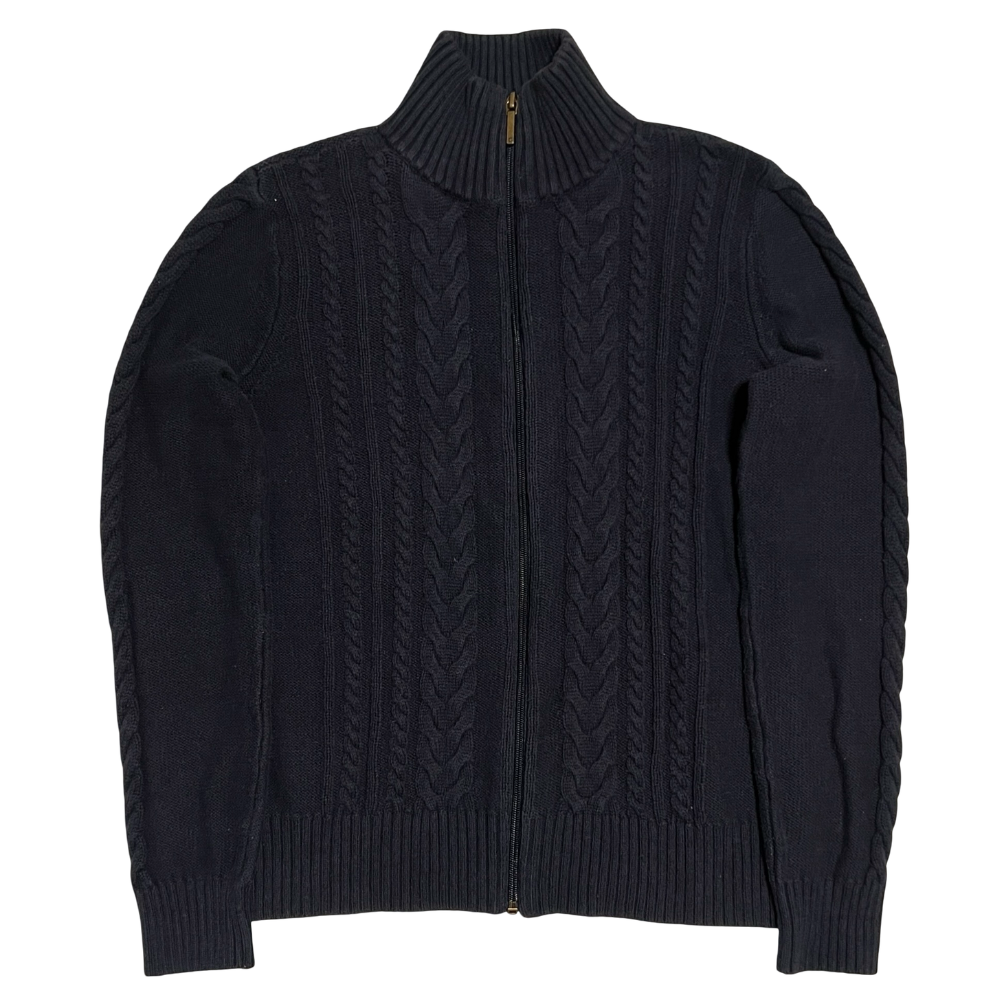 (M) chap sweater jacket