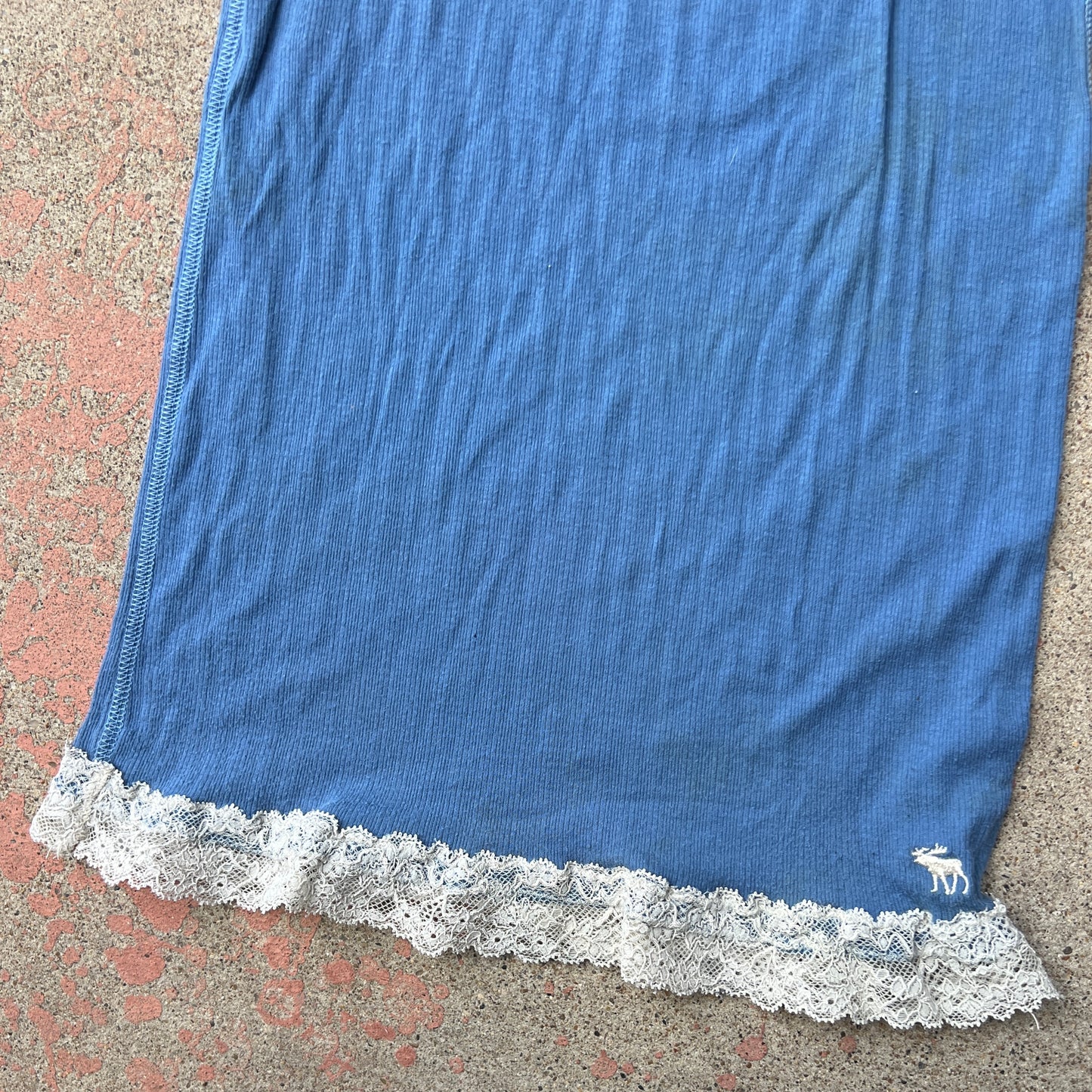 (M) Abercrombie & fitch blue tank top