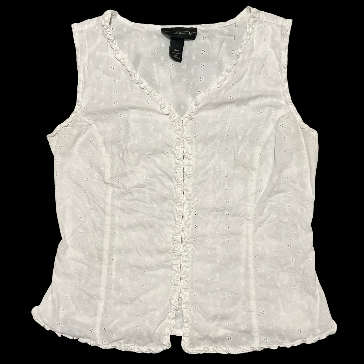 (14/16) venezia clamp tank top