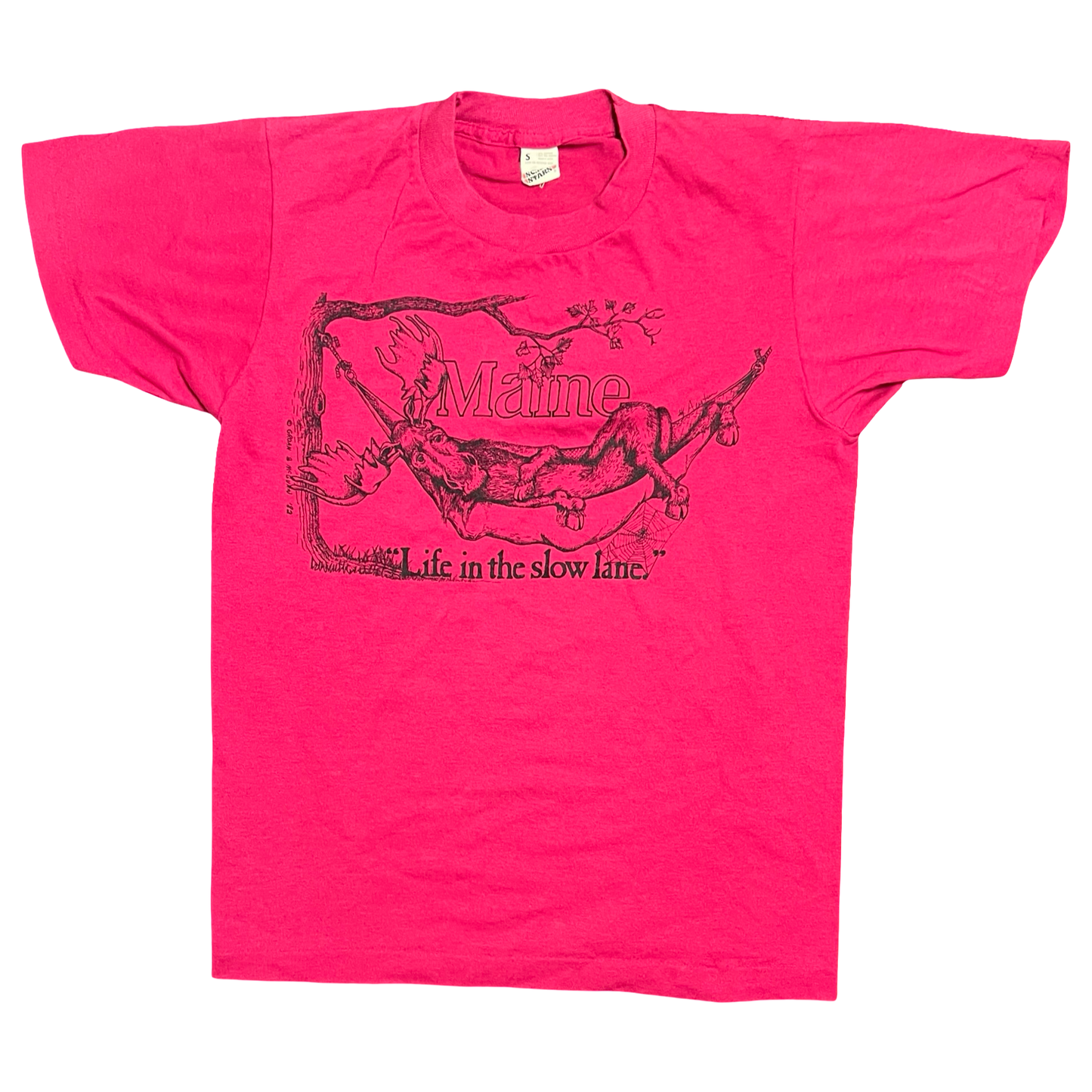 (S) 1982 Maine tee