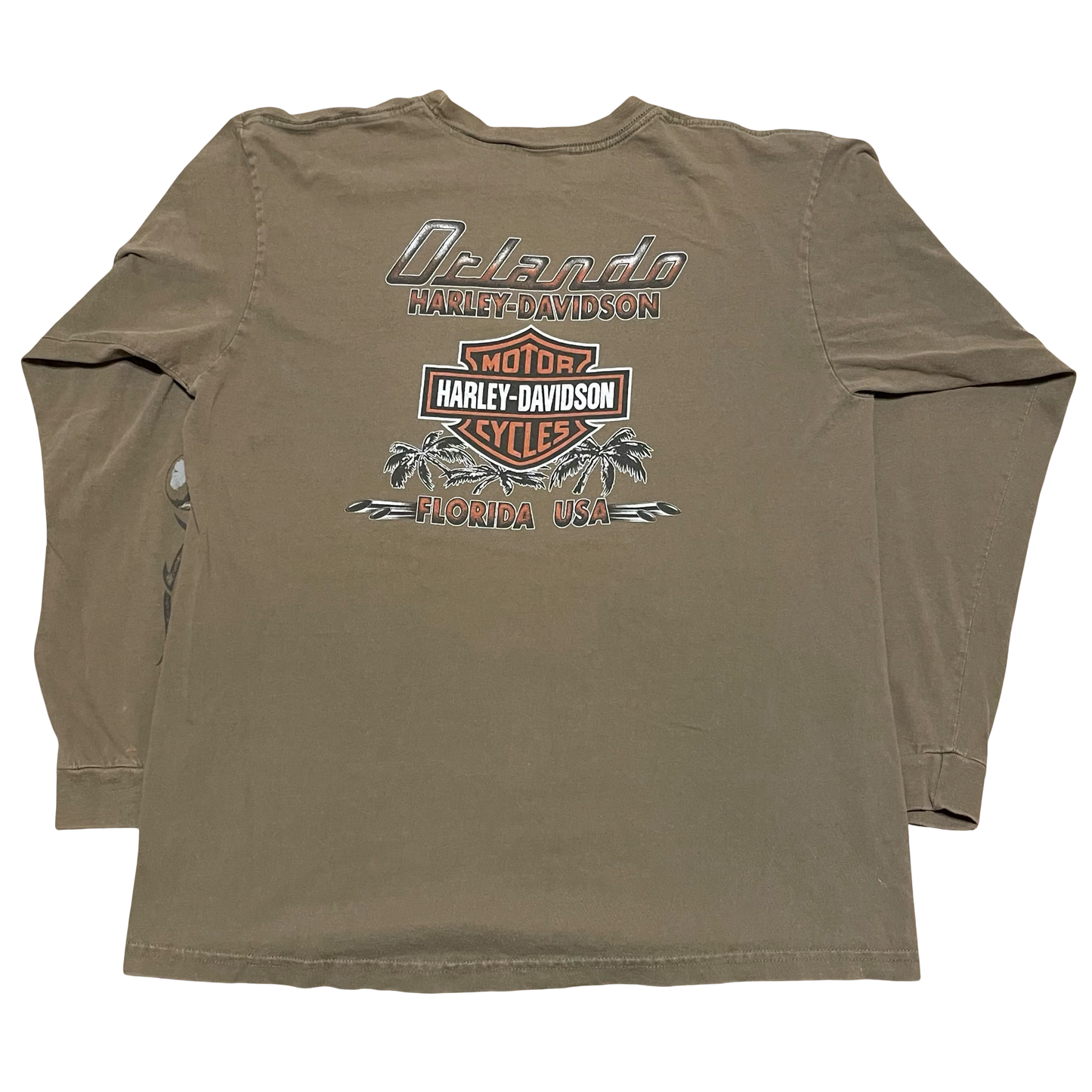 (L) Harley Davidson Florida longsleeve