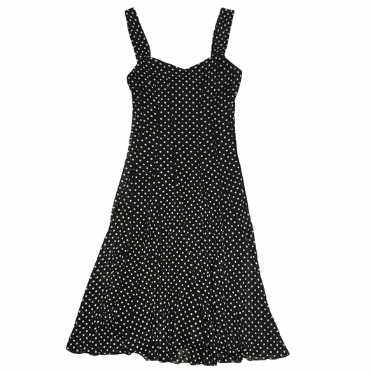 (6) joseph ribkoff polka dot midi dress