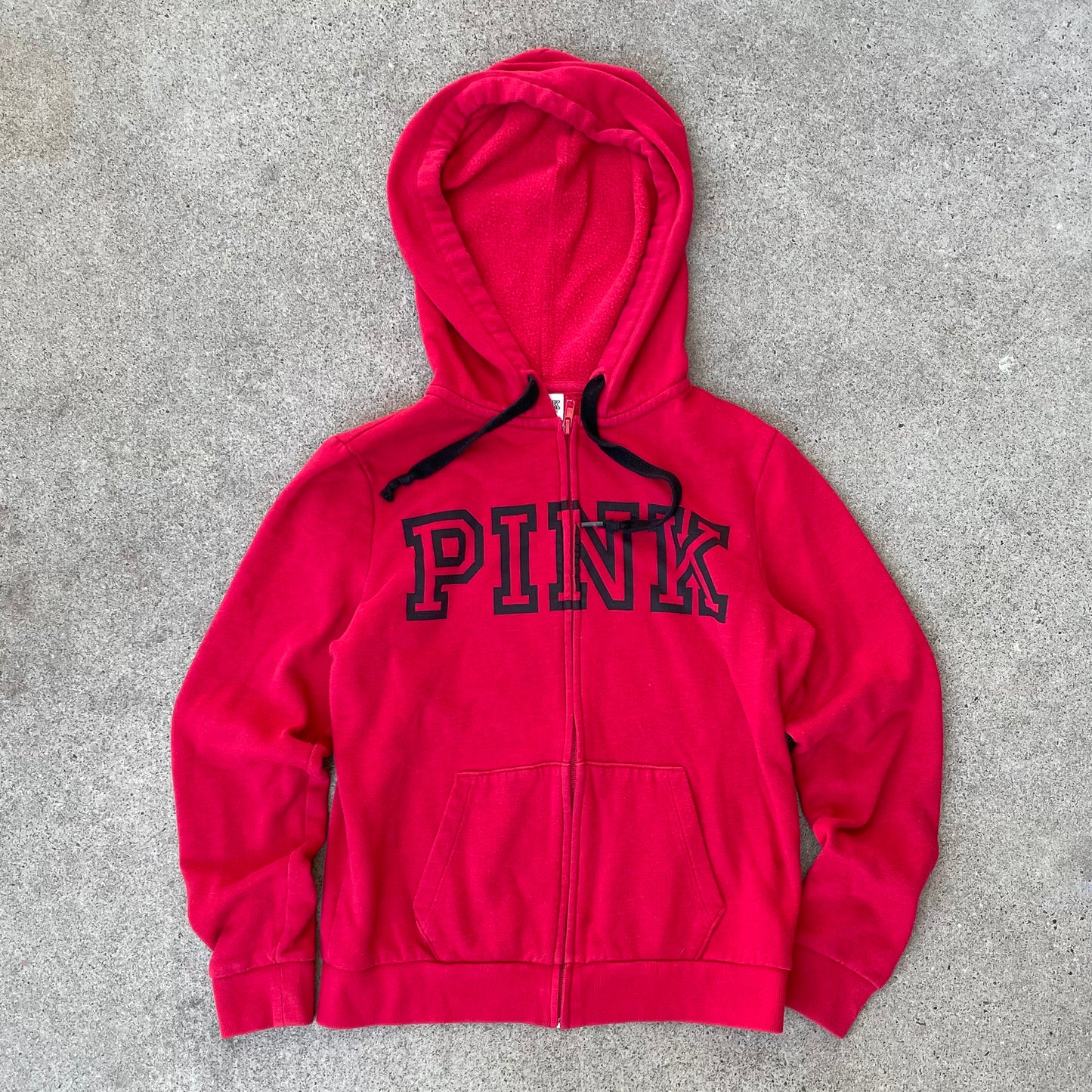 (S) victoria's secret pink red jacket