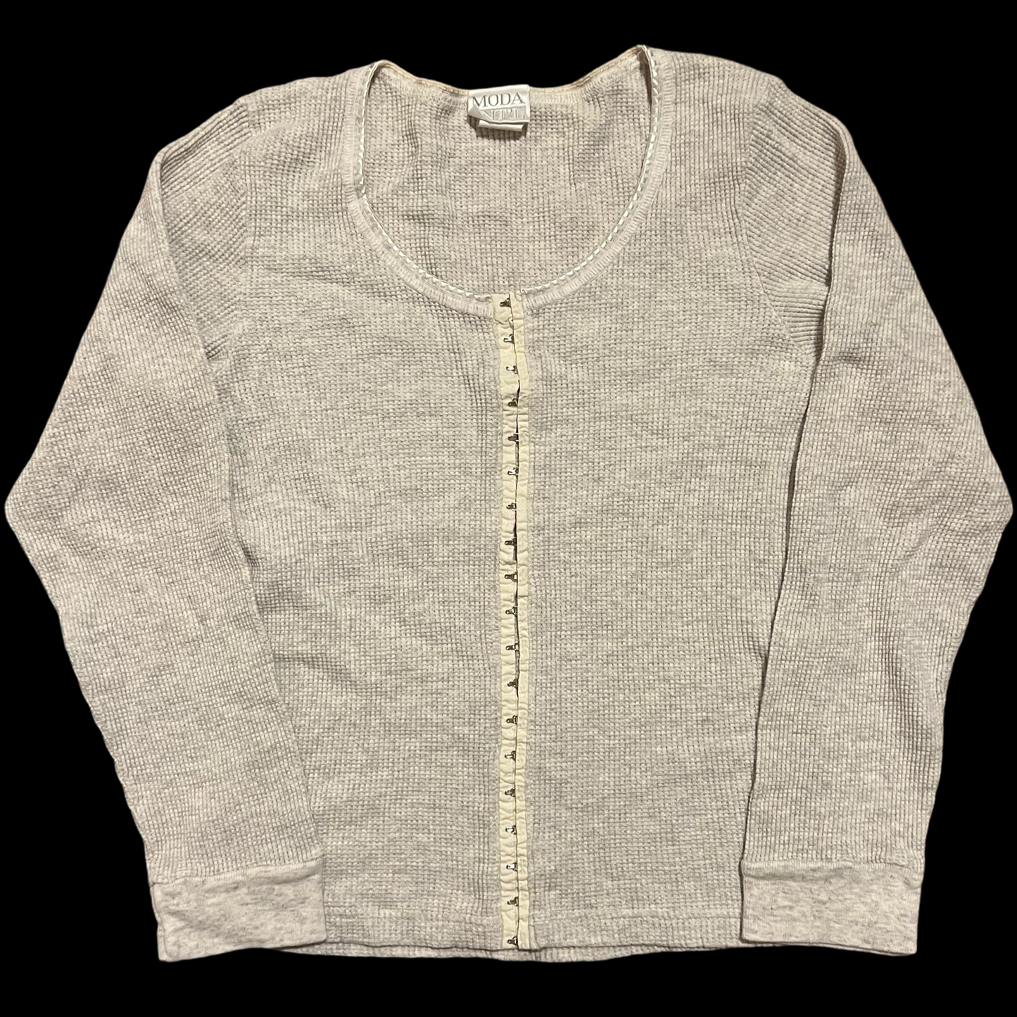 (L) moda int'l long-sleeve