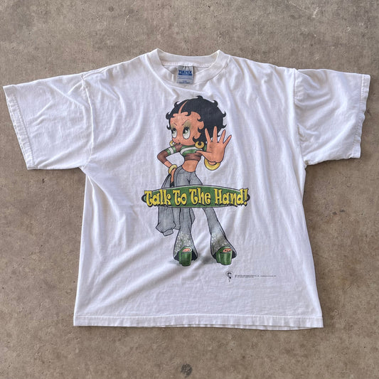 (L) 1998 Betty boop talk to the hand tee