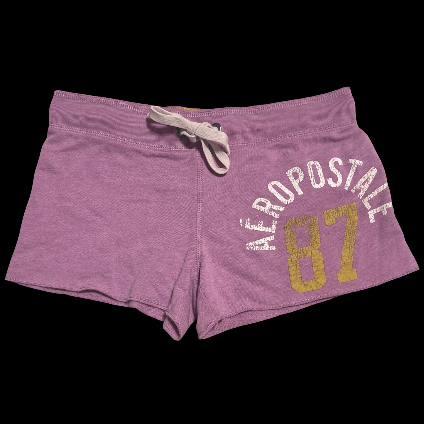 (XS) aeropostale 87 purple mini shorts