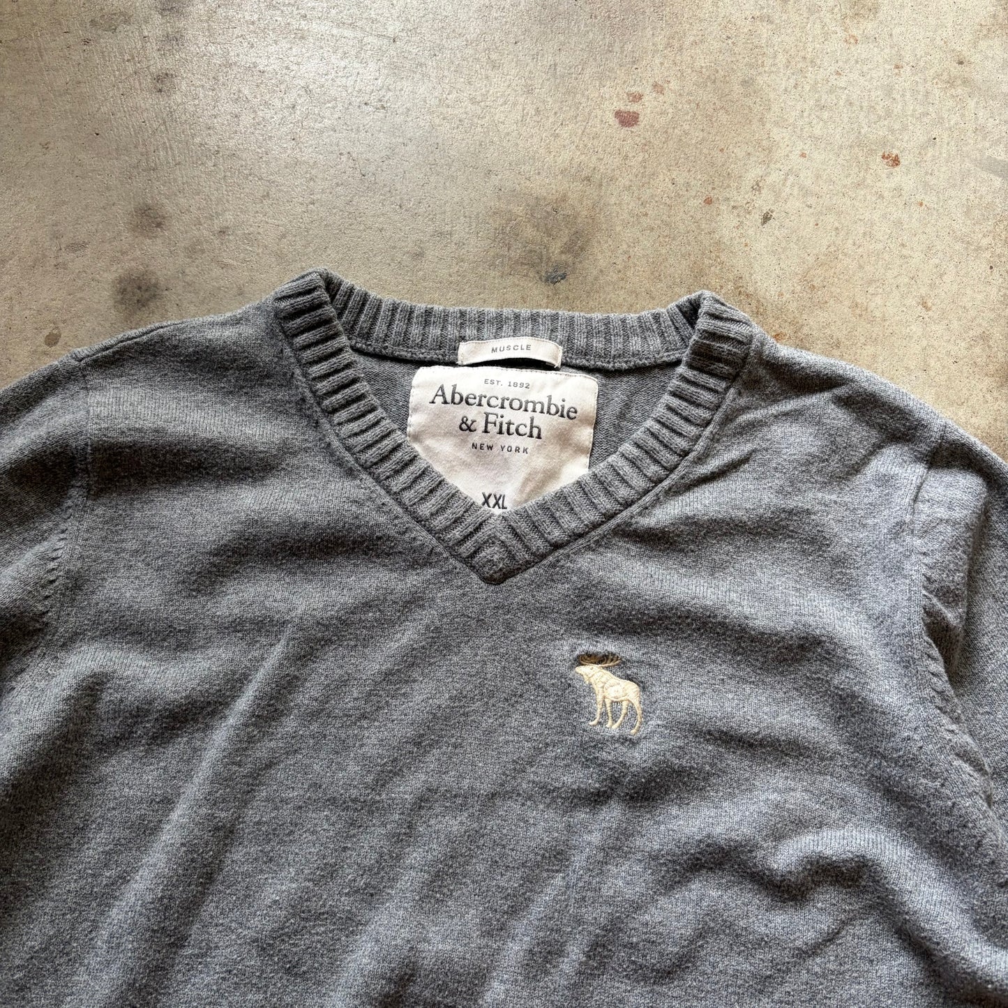 (XXL) Abercrombie and fitch muscle sweater
