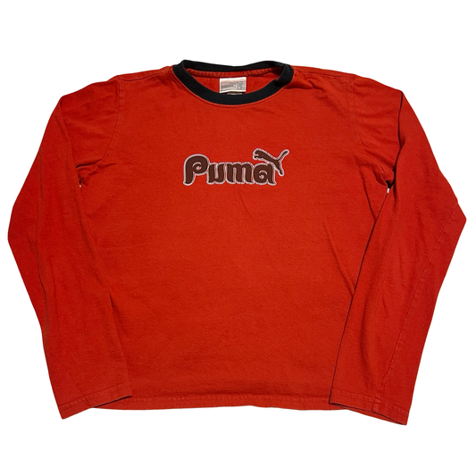 (M) puma baby tee long-sleeve