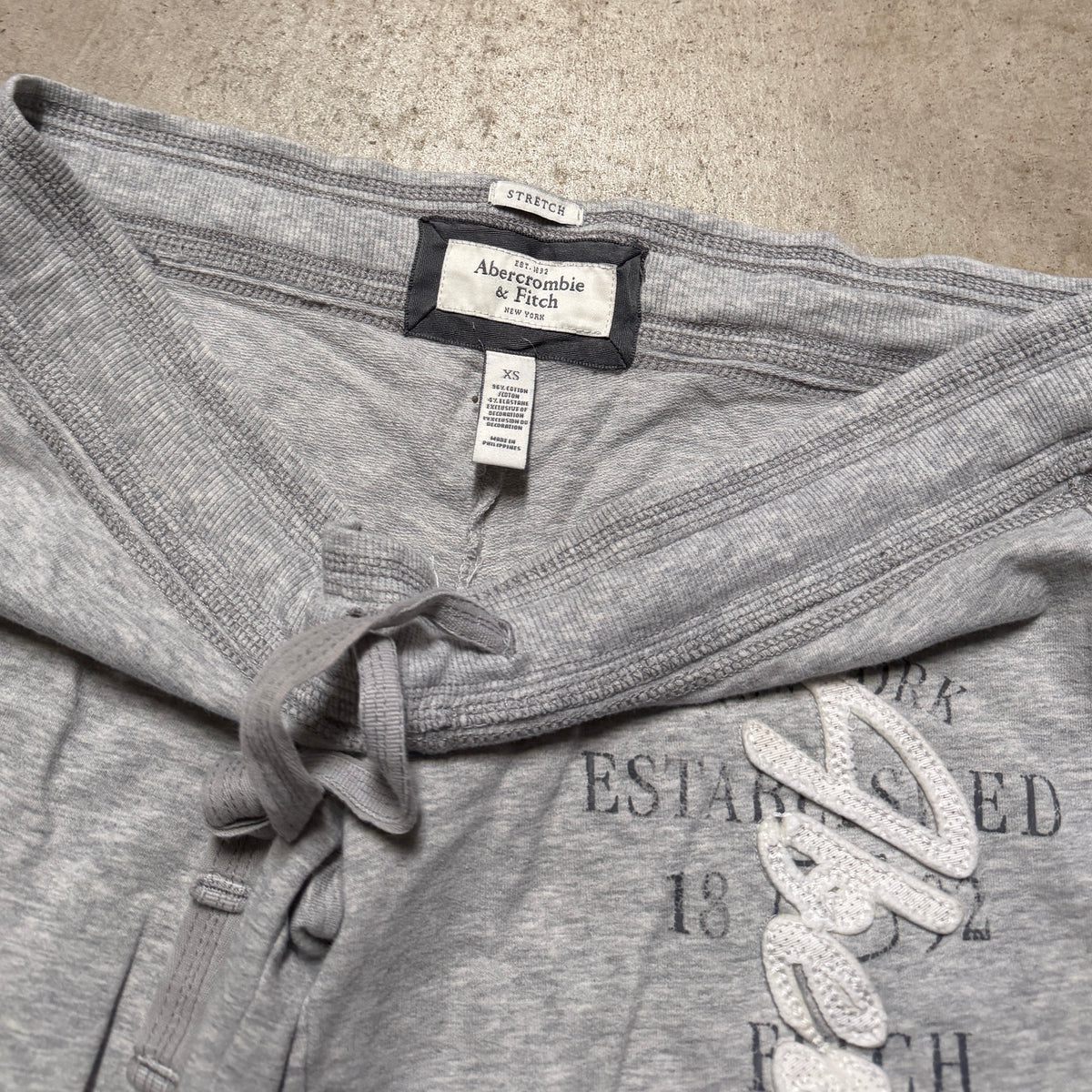 (XS) ladies Abercrombie & fitch grey flare sweatpants