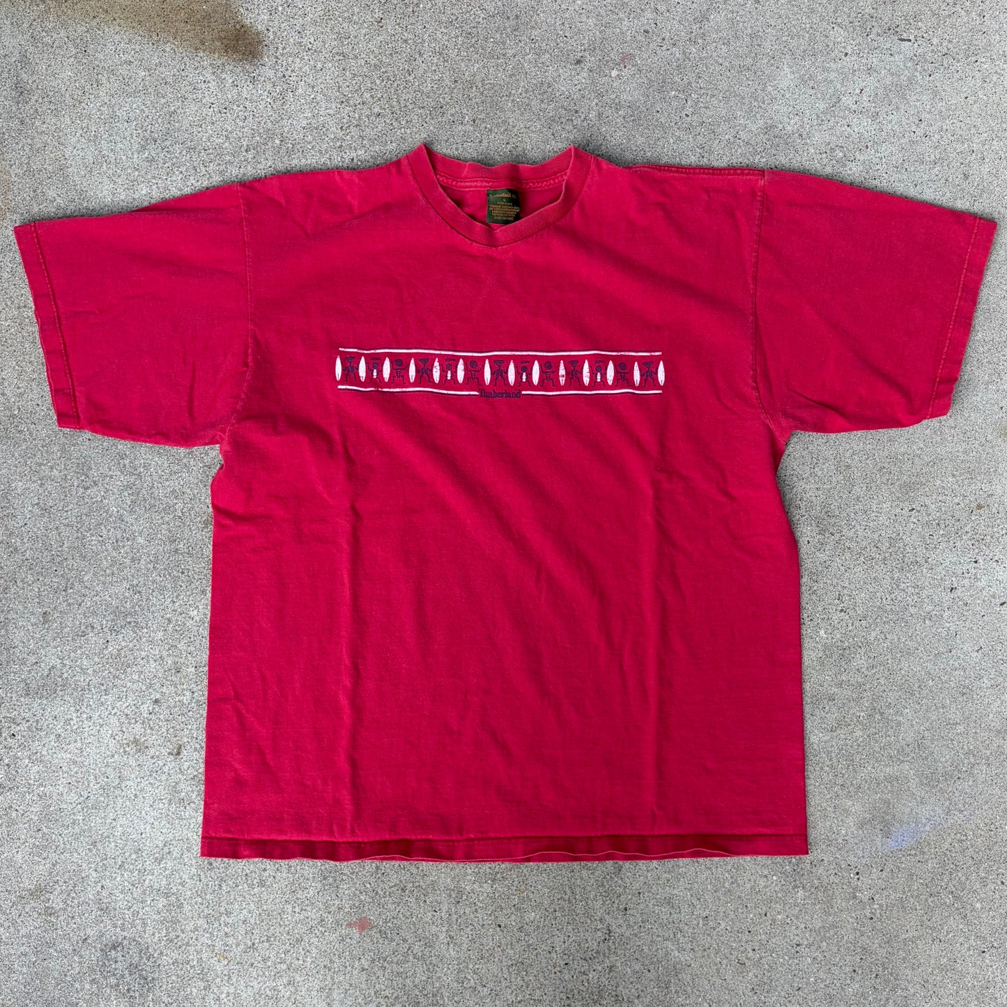 (L) Timberland tee