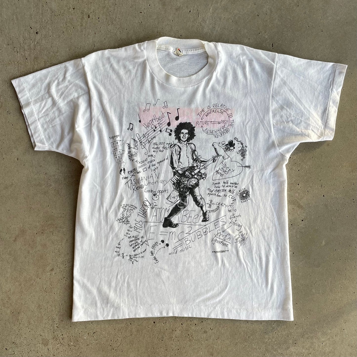 (L) 1989 Young Einstein tee