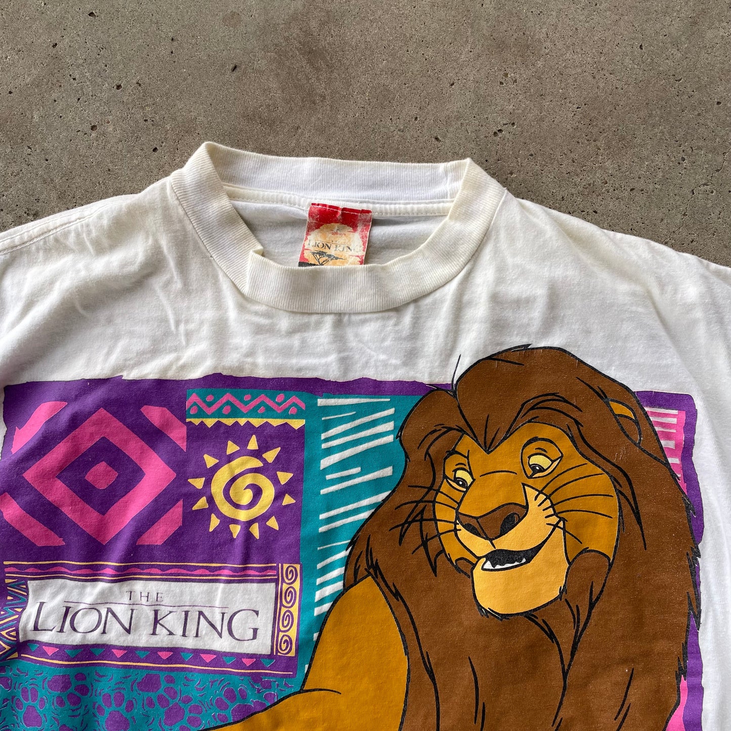 (XL) Vintage The lion king disney tee