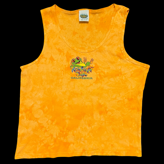 (XL) vintage rainforest cafe cali tank