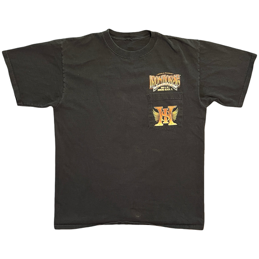 (L) Iron horse bike week tee
