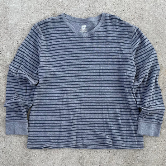 (XL) Route 66 striped long sleeve
