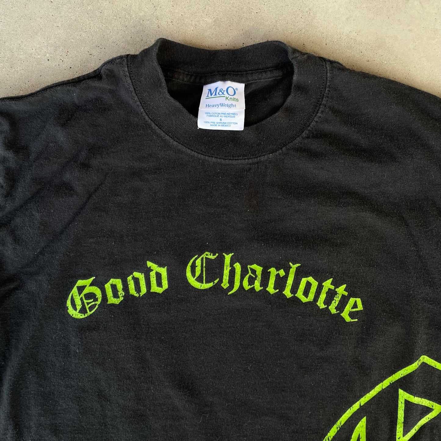 (S) Y2k Good Charlotte band tee