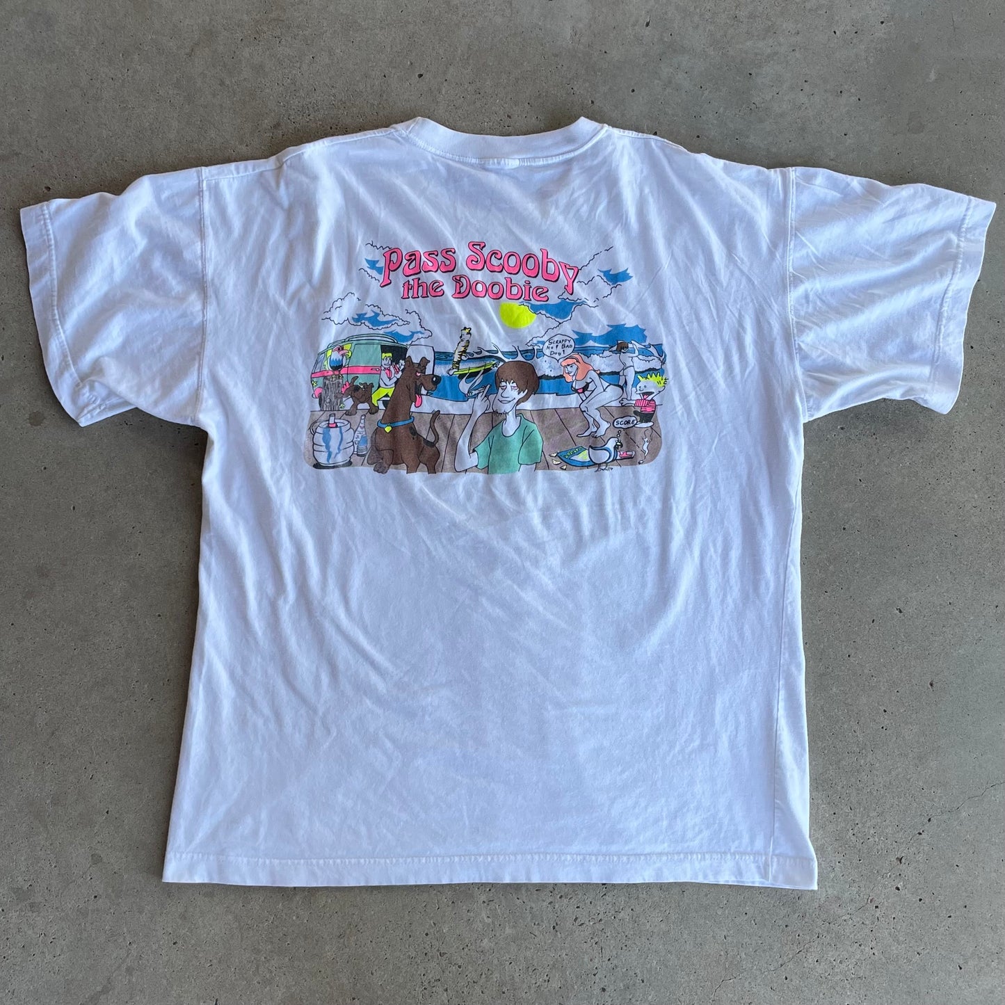 (XL) Scooby doodie doo tee