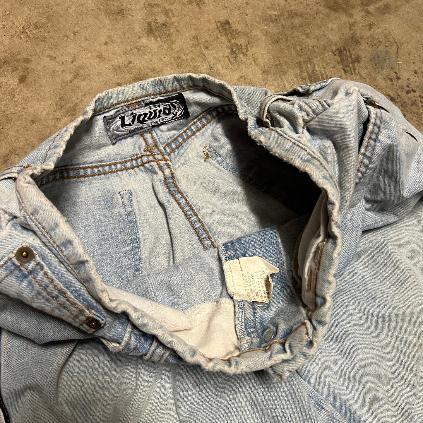(7) liquid clothing jeans