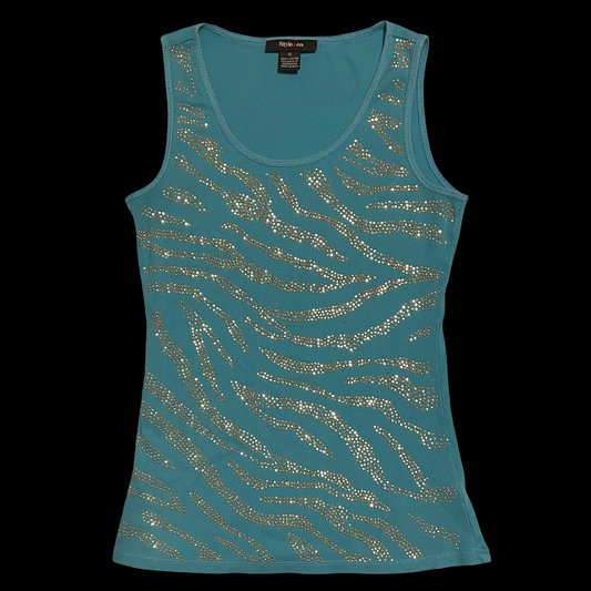 (S) style & co zebra tank