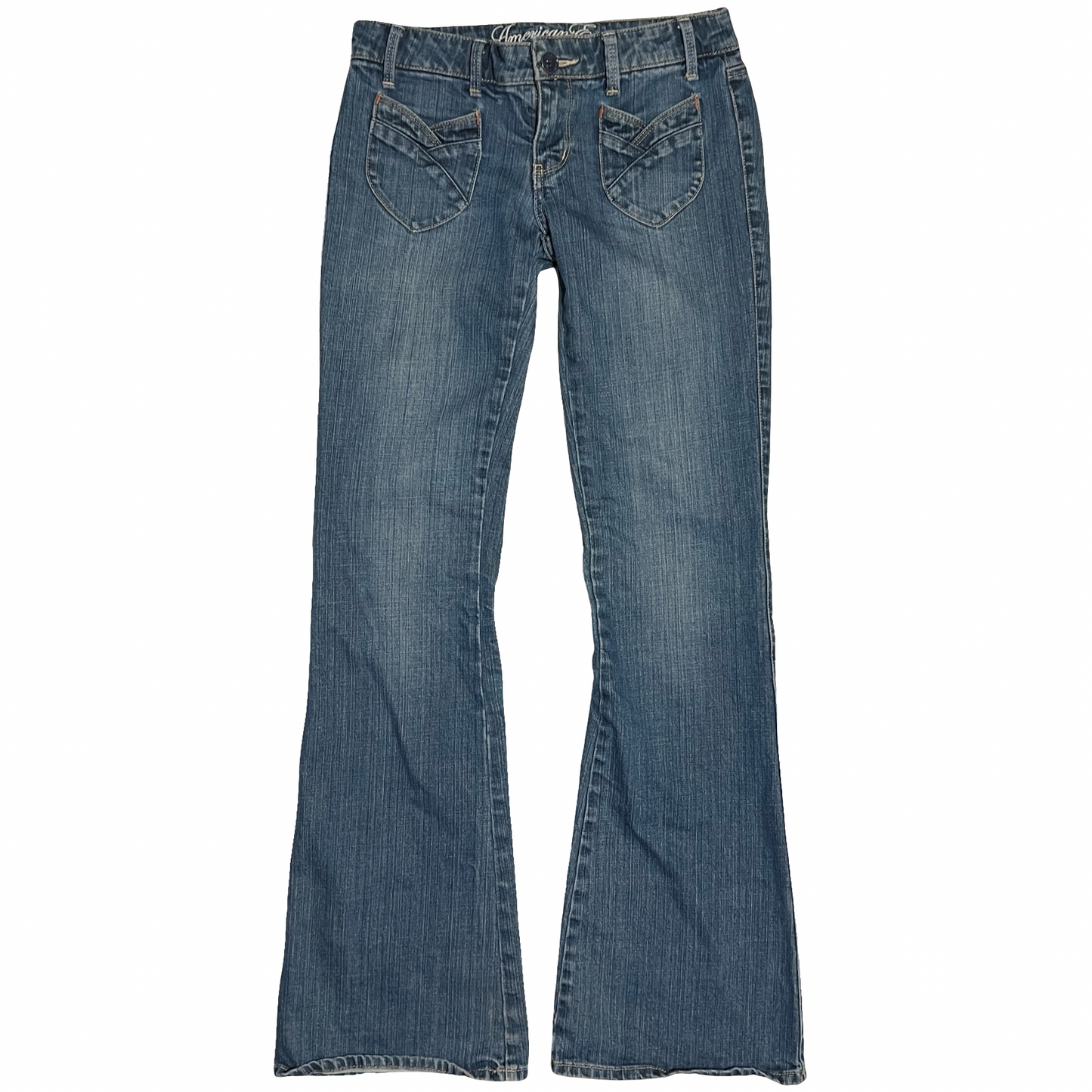 (2R) american eagle flare low rise jeans