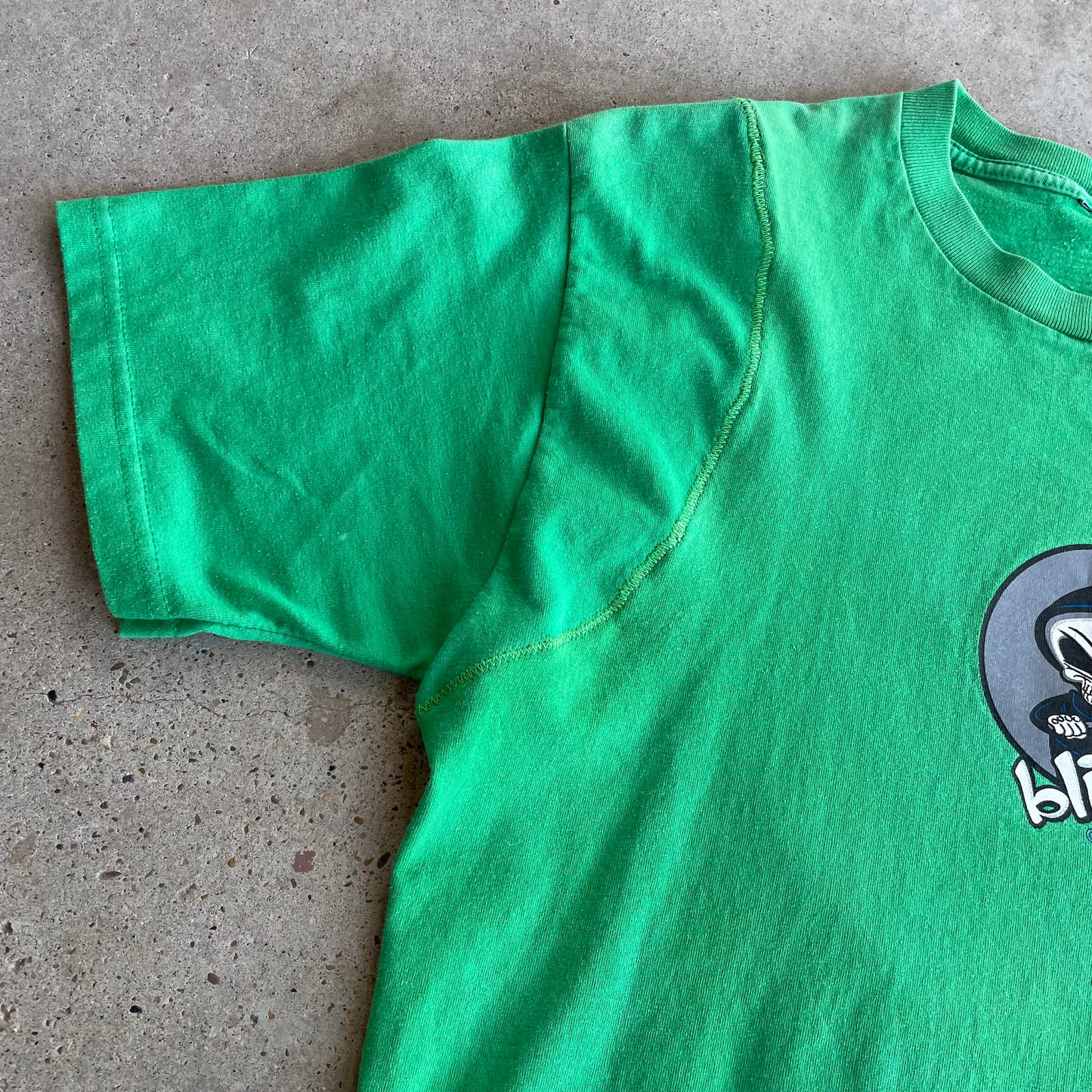 (S) 2005 Blind skateboards reworked tee