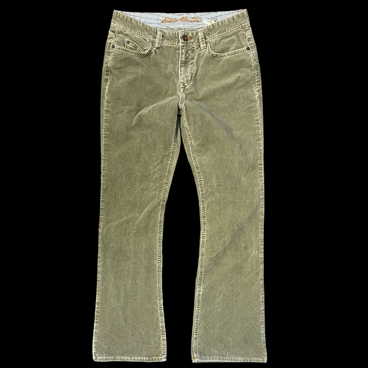 (2) eddie bauer corduroy pants