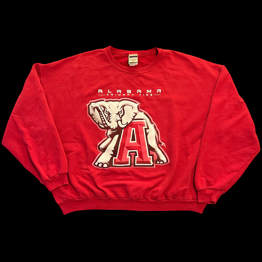 (XXL) Alabama crimson crewneck