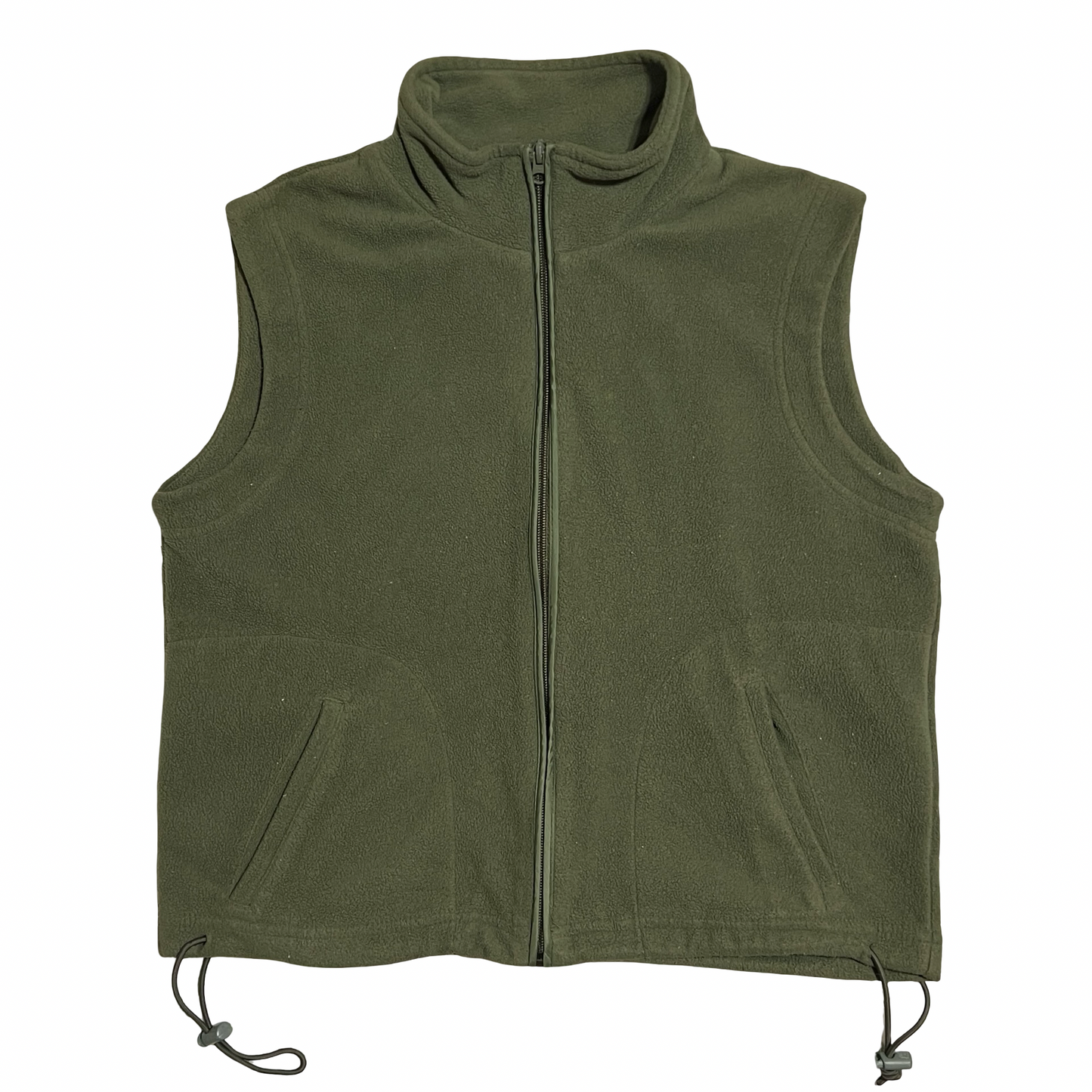 (L) route 66 fleece vest