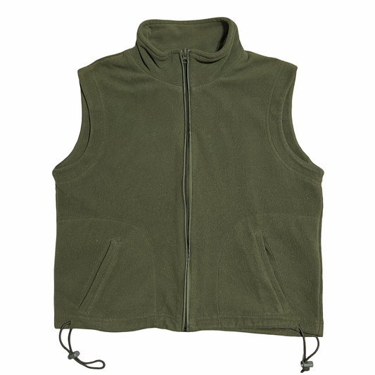 (L) route 66 fleece vest