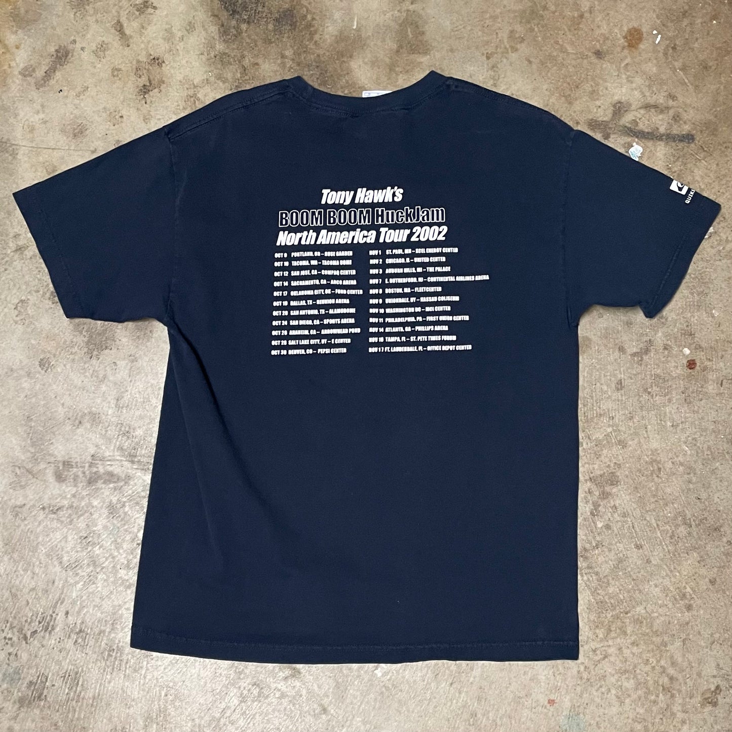 (L) Quiksilver 2002 tony hawk tee