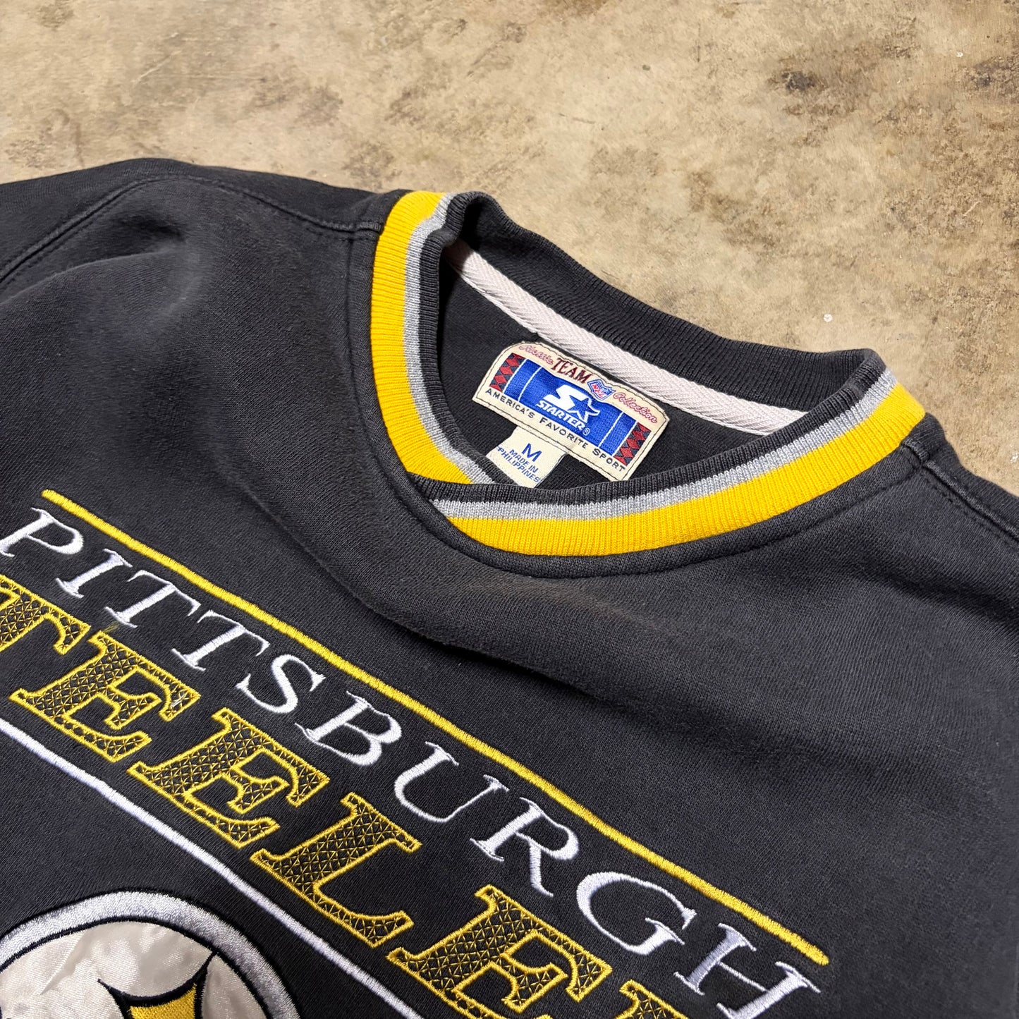 (M) Steelers starter crewneck