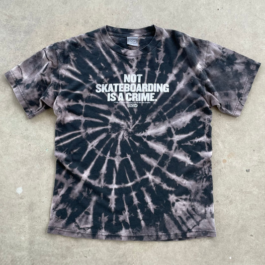 (M) Not skateboarding is a crime tee