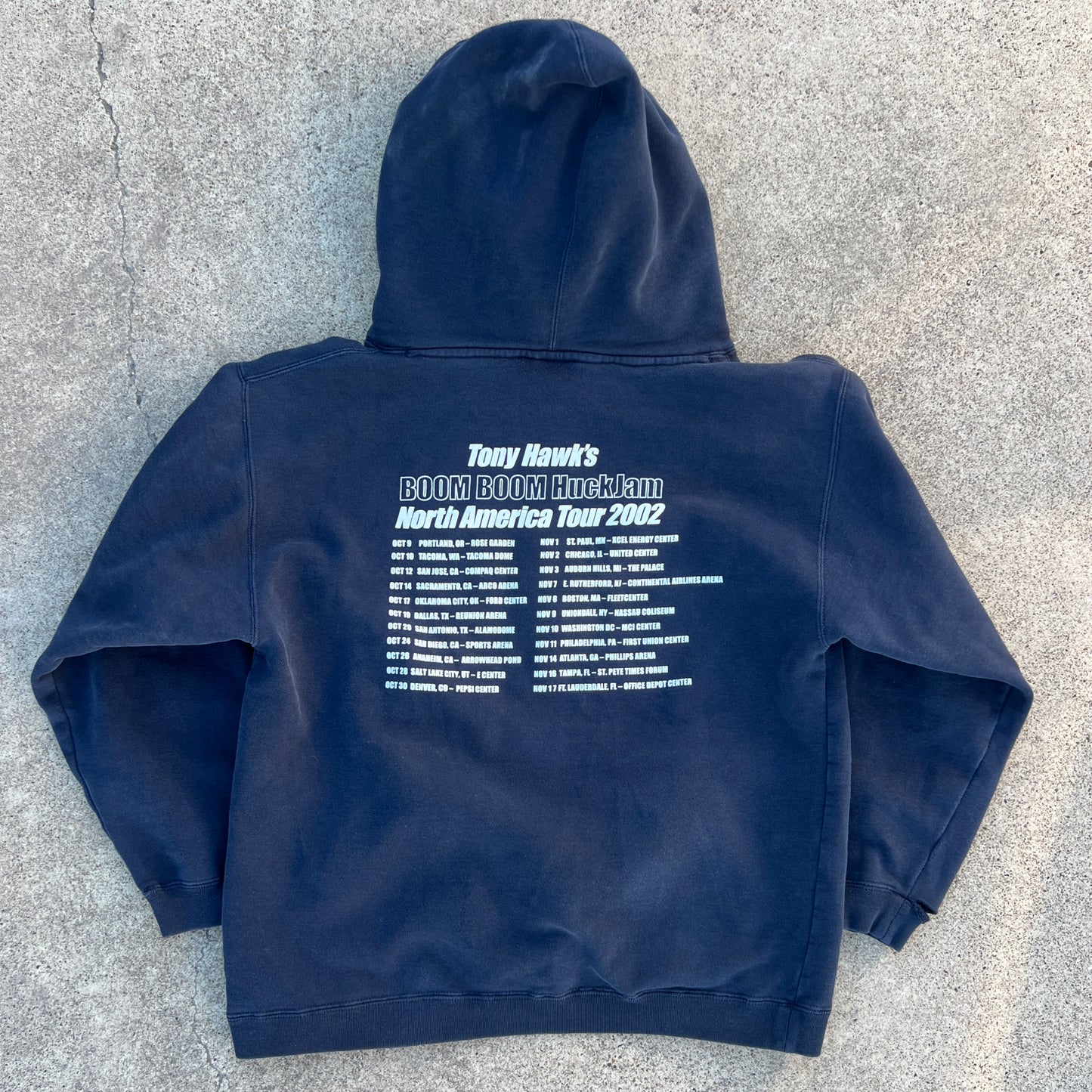 (Kids M) tony hawk quiksilver hoodie