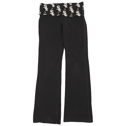 (S) victoria's secret white sox fold over leggings