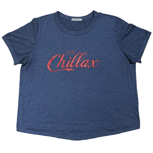 (L) just chillax charolette russe baby tee