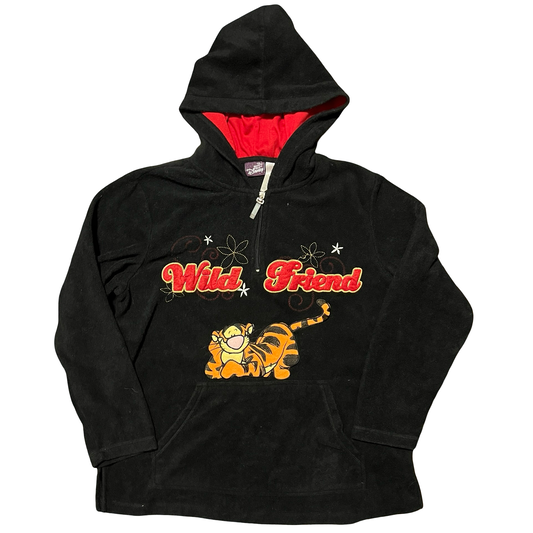 (2X) disney tigger fleece pullover hoodie