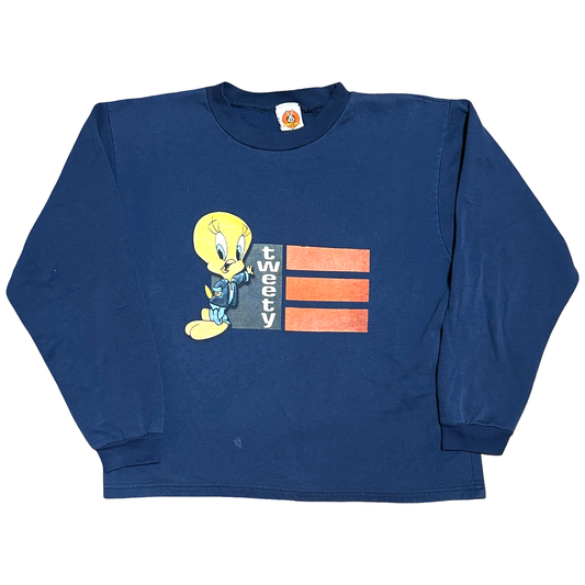 (L) 1998 tweety crewneck
