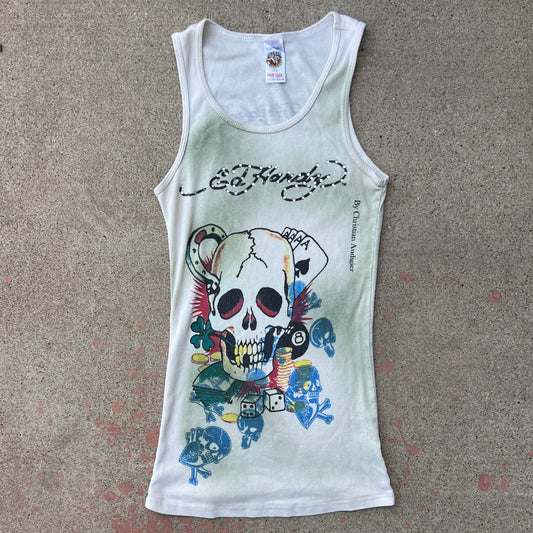 (S) ed hardy tank top