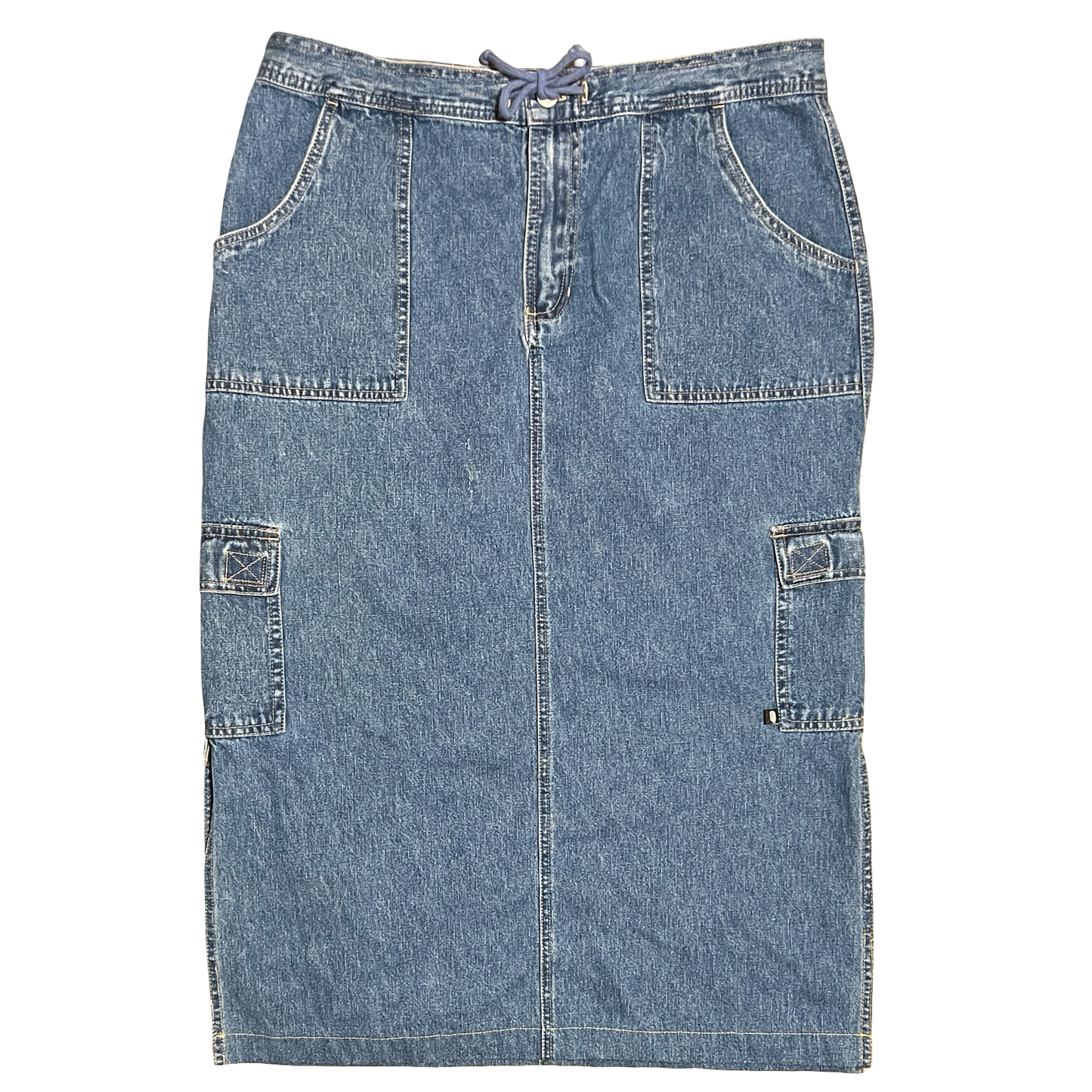 (13/14) quizz new york denim maxi dress