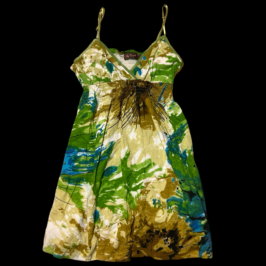 (M) speed control mini dress