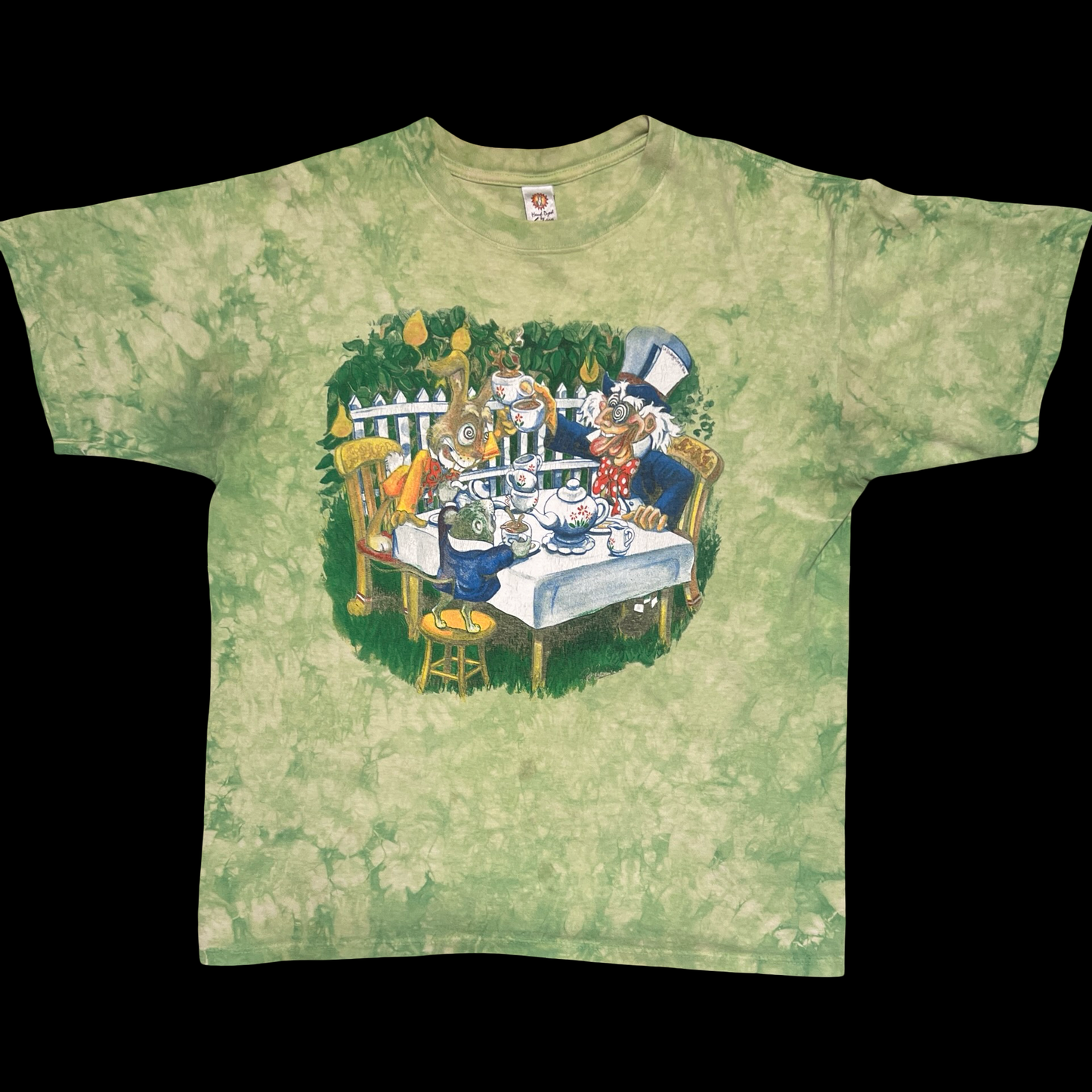 (L) alice in wonderland tea party tee