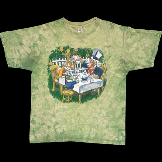(L) alice in wonderland tea party tee