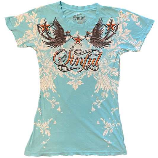 (L) sinful tee