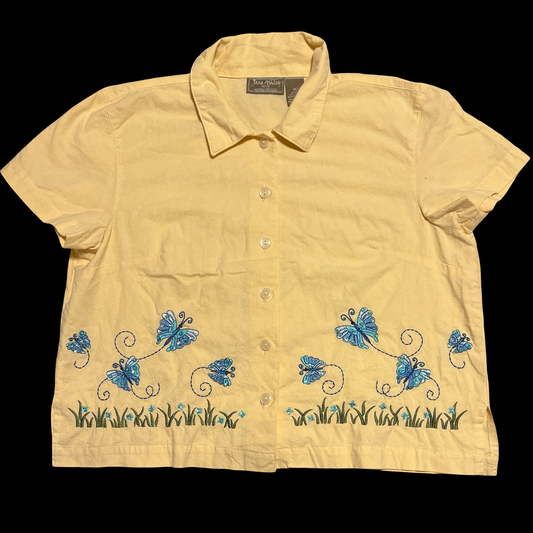 (PL) jane ashley button up