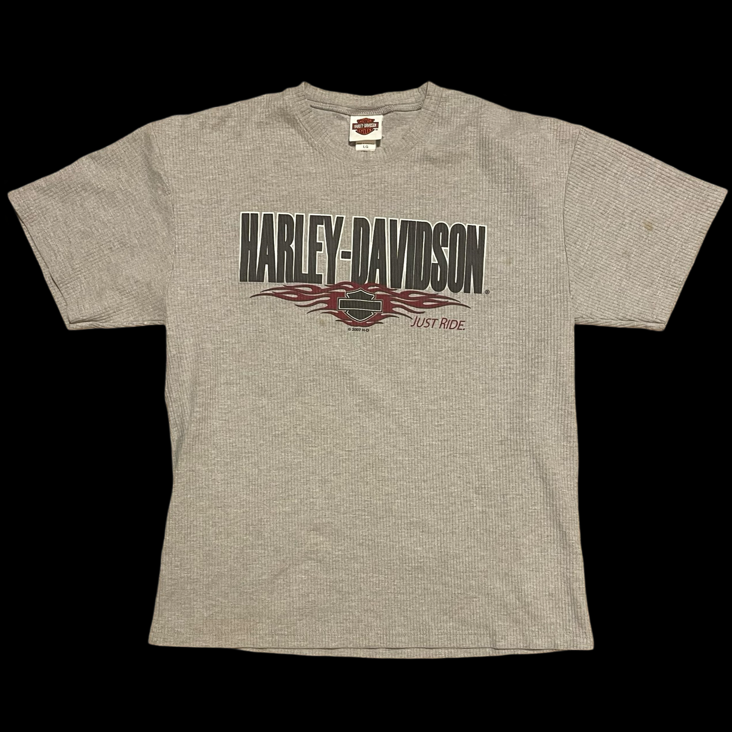 (L) Harley just ride tee