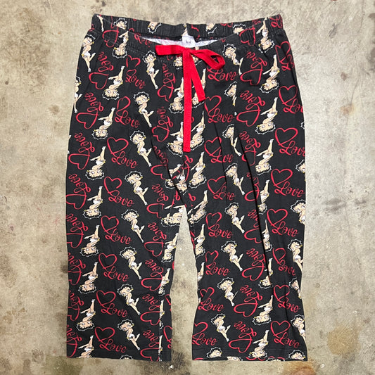 (L) betty boop pajama pants