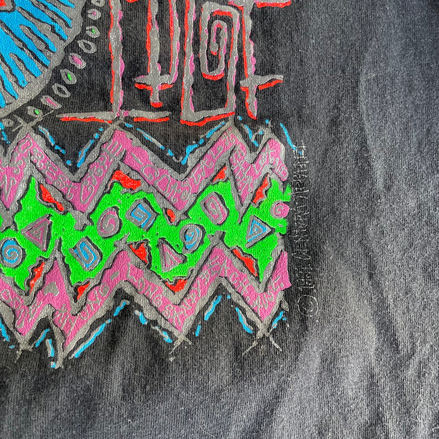 (XL) Vintage Doug Cook reversible surf wear tee