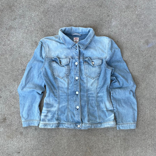 (L) miss sixty fitted jean jacket