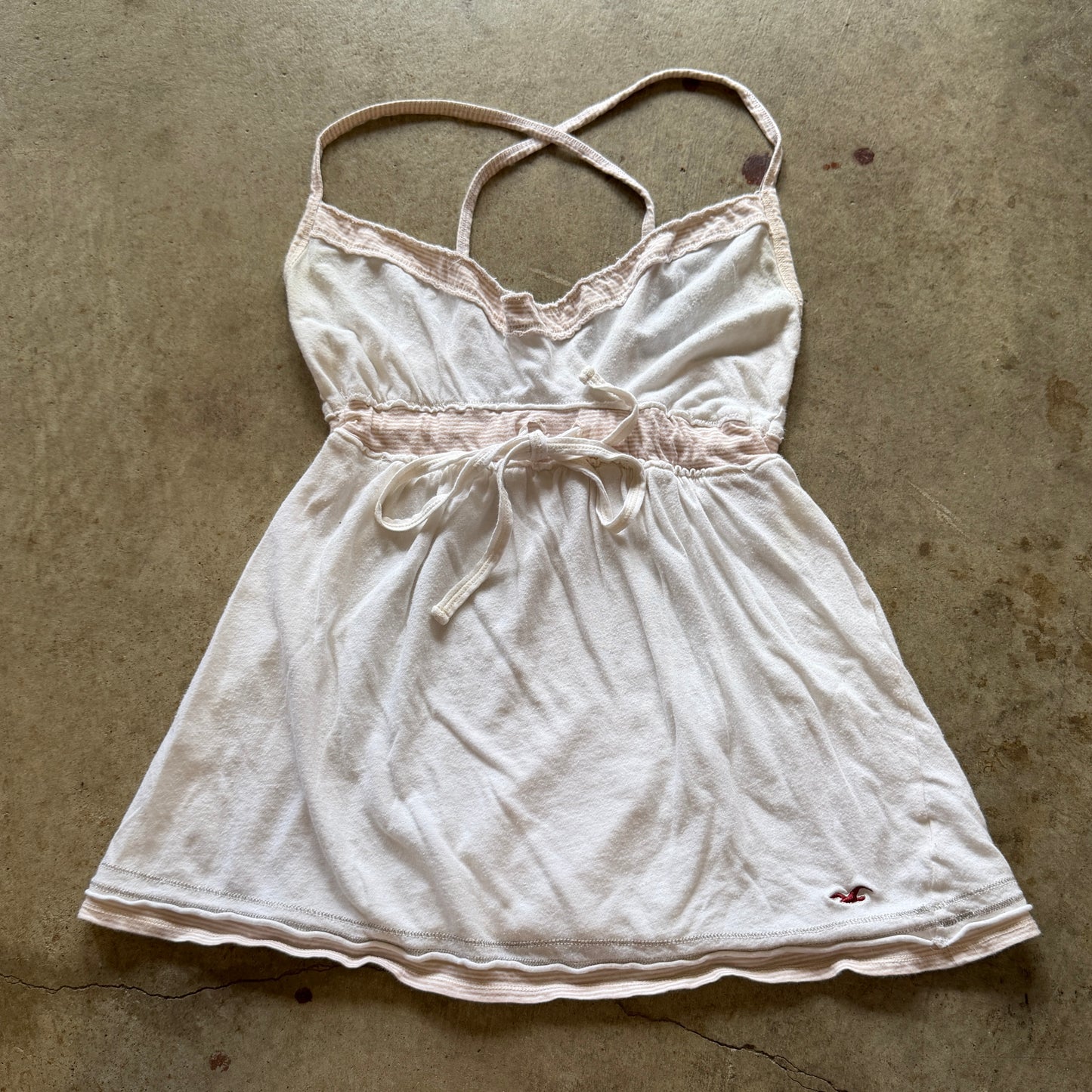 (M) Hollister babydoll top