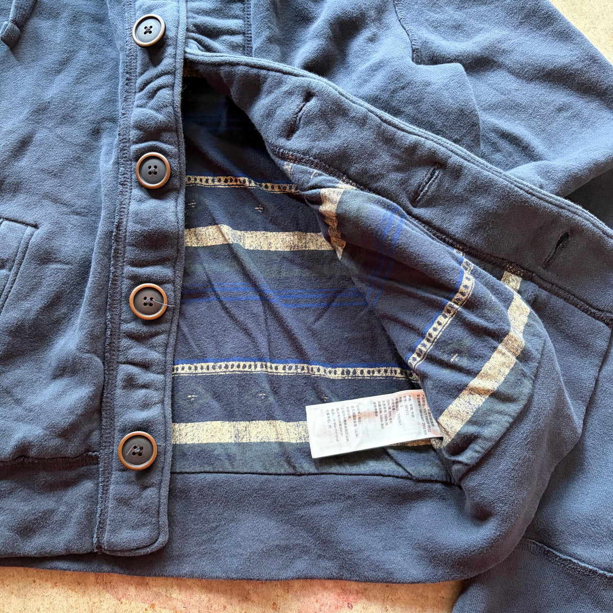 (S) Hollister Sherpa lined button up jacket